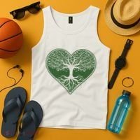 Tree Of Life Heart Nature Tank Top thumb 4