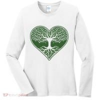 Tree Of Life Heart Nature Women's Long Sleeve Shirt thumb 0