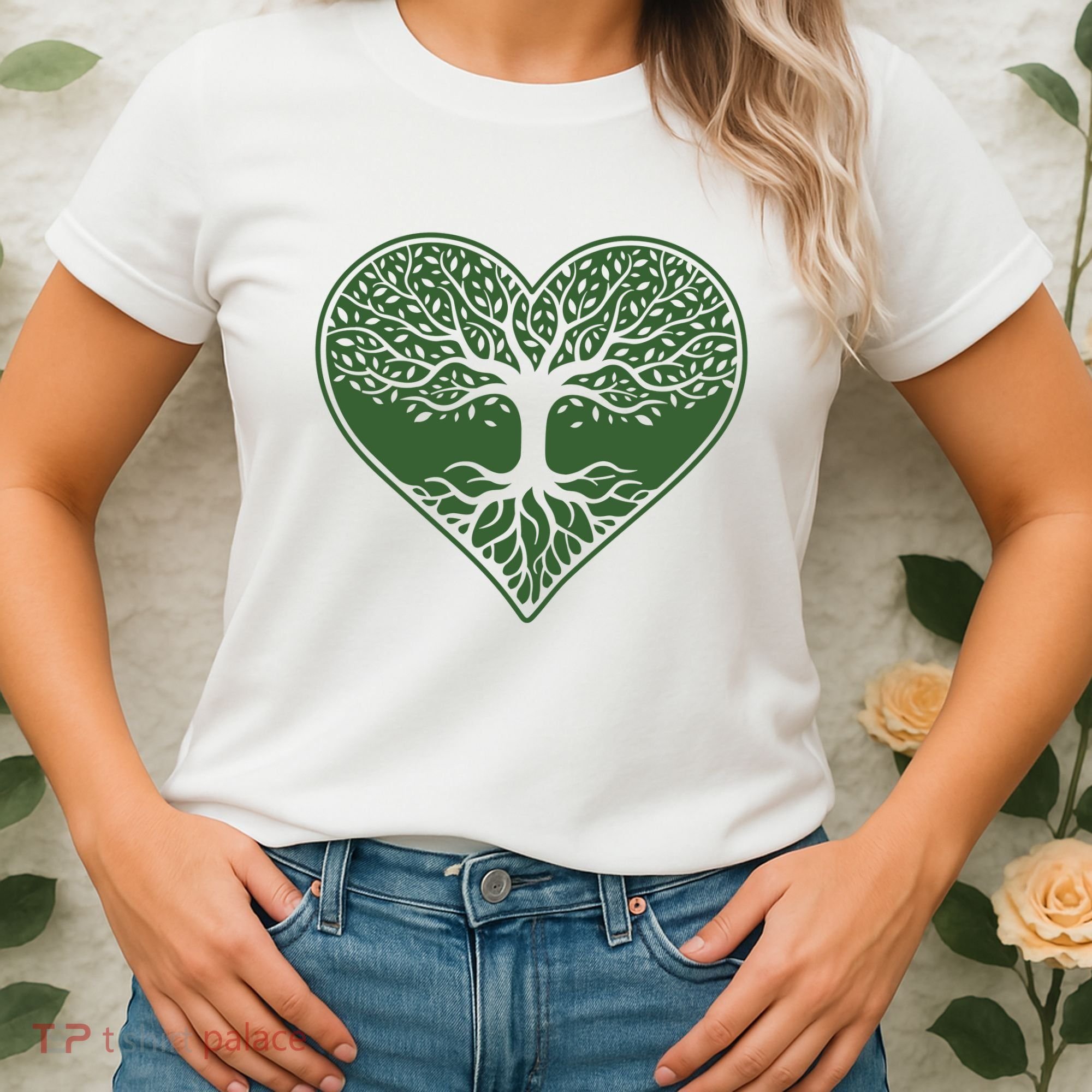 Tree Of Life Heart Nature Women's T-Shirt