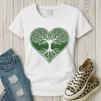 Tree Of Life Heart Nature Women's T-Shirt thumb 3