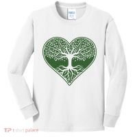 Tree Of Life Heart Nature Kids Long Sleeve Shirt thumb 0