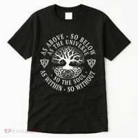 Tree Of Life Celtic As Above So Below As Above So Below As Within So Without Tall T-Shirt thumb 0