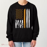 Thin Orange Line Dog Handler SAR K9 Search And Rescue Women's Sweatshirt thumb 0