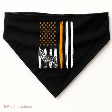 Thin Orange Line Dog Handler SAR K9 Search And Rescue USA-Made Doggie Bandana