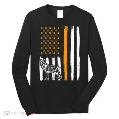 Thin Orange Line Dog Handler SAR K9 Search And Rescue Long Sleeve Shirt