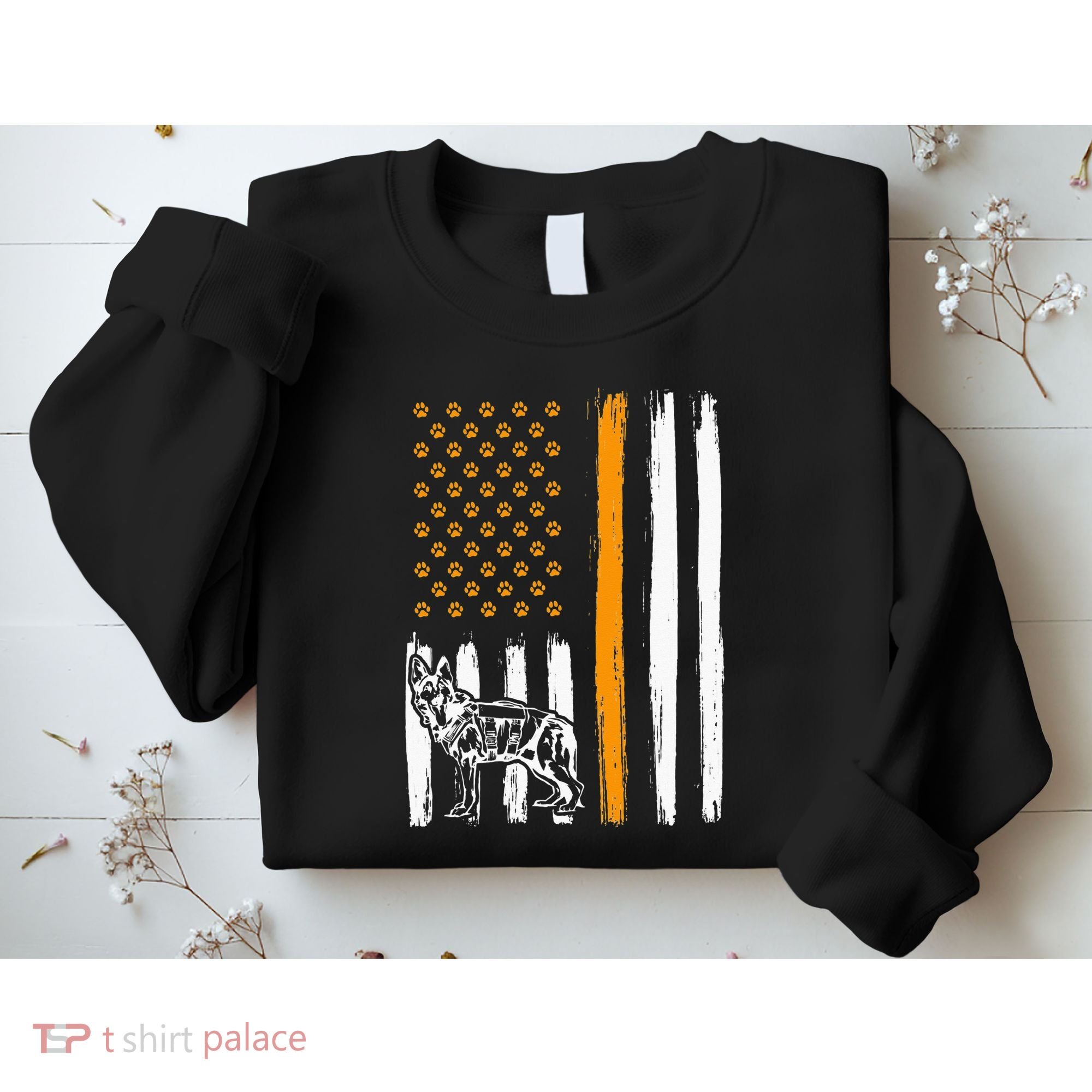 Thin Orange Line Dog Handler SAR K9 Search And Rescue Sweatshirt