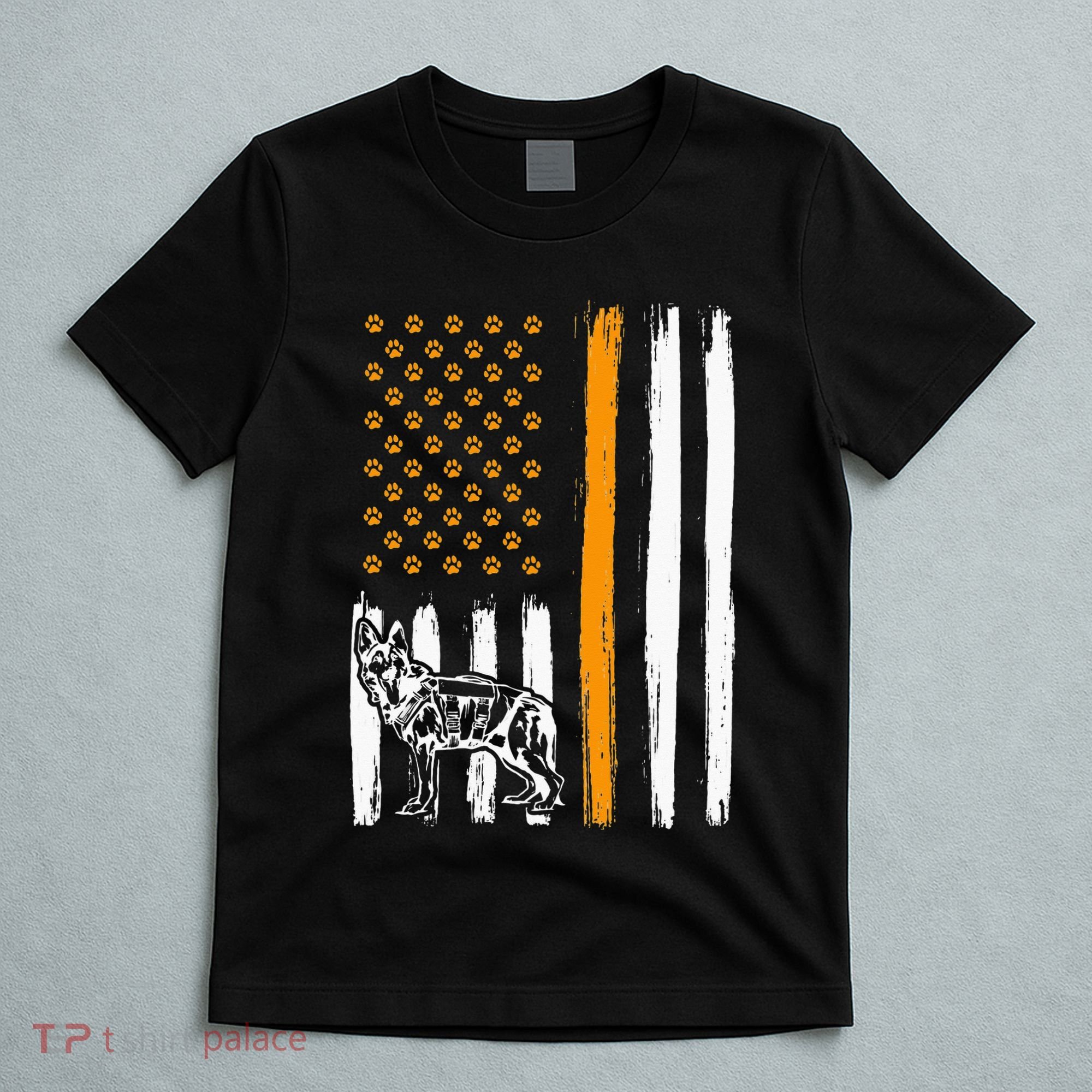 Thin Orange Line Dog Handler SAR K9 Search And Rescue T-Shirt