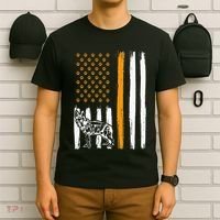 Thin Orange Line Dog Handler SAR K9 Search And Rescue T-Shirt thumb 6