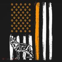 Thin Orange Line Dog Handler SAR K9 Search And Rescue T-Shirt thumb 7