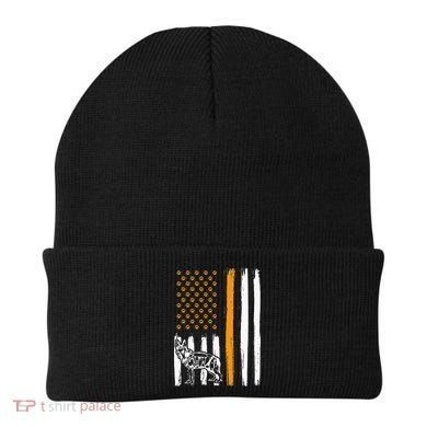 Thin Orange Line Dog Handler SAR K9 Search And Rescue Beanie
