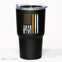 Thin Orange Line Dog Handler SAR K9 Search And Rescue Tumbler thumb 0