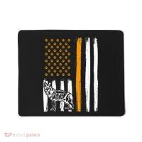 Thin Orange Line Dog Handler SAR K9 Search And Rescue Mousepad thumb 0