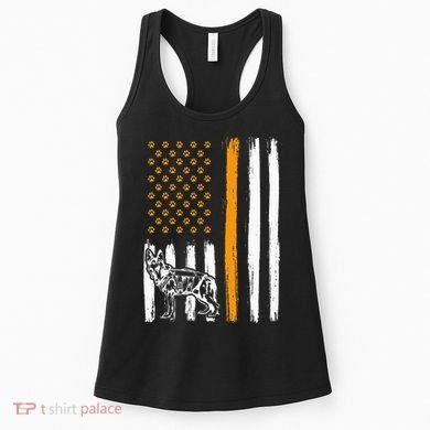 Thin Orange Line Dog Handler SAR K9 Search And Rescue Women's Tank Top