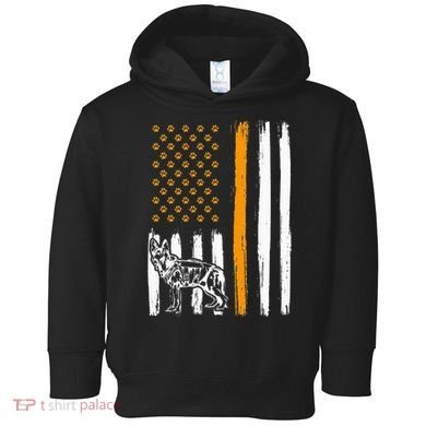 Thin Orange Line Dog Handler SAR K9 Search And Rescue Toddler Hoodie