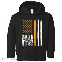 Thin Orange Line Dog Handler SAR K9 Search And Rescue Toddler Hoodie thumb 0