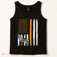 Thin Orange Line Dog Handler SAR K9 Search And Rescue Tank Top thumb 2