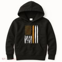 Thin Orange Line Dog Handler SAR K9 Search And Rescue Kids Hoodie thumb 0