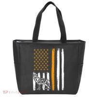Thin Orange Line Dog Handler SAR K9 Search And Rescue Tote Bag thumb 0