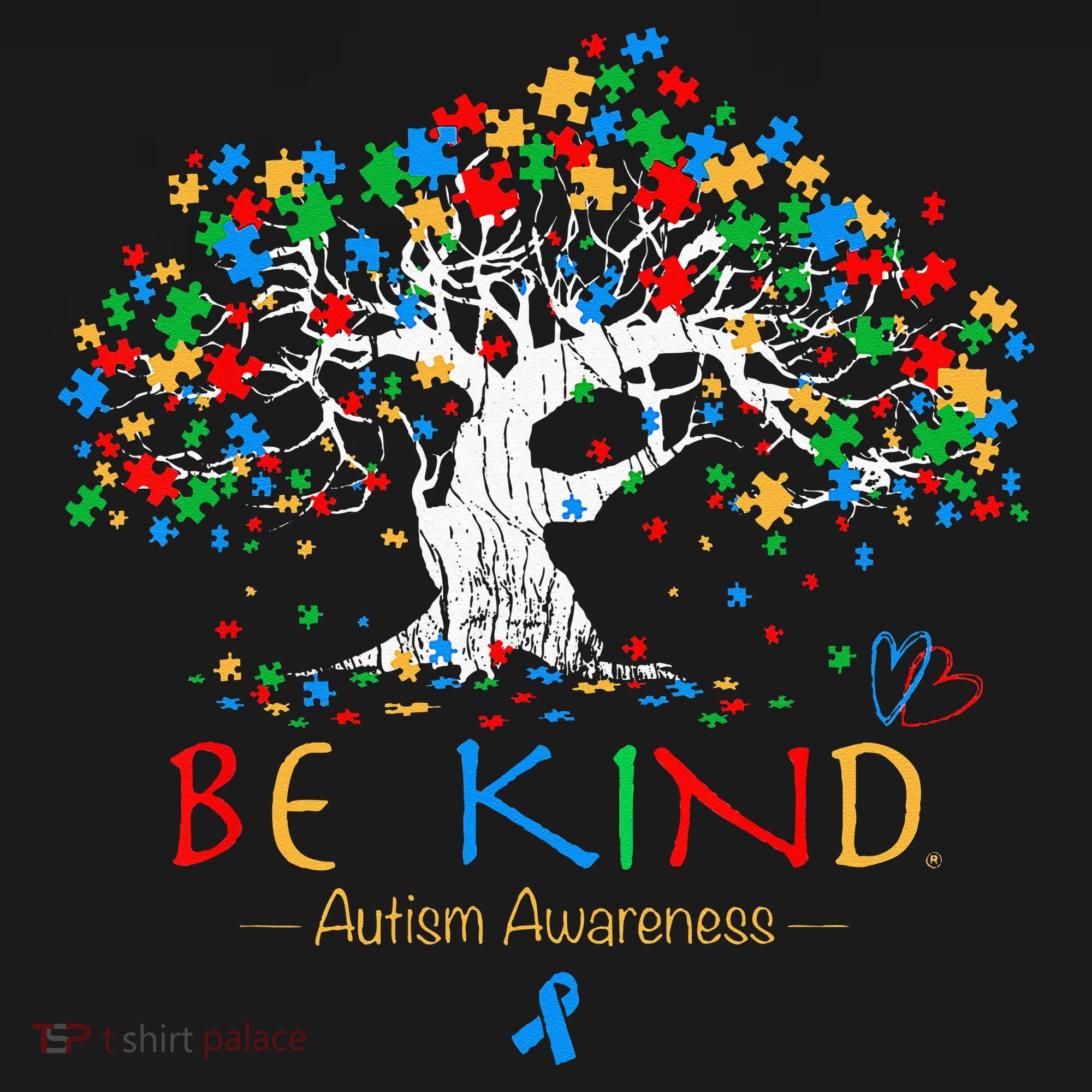 Tree Of Life Autism Awareness Month Puzzle ASD Supporter Women's Hoodie