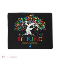 Tree Of Life Autism Awareness Month Puzzle ASD Supporter Mousepad thumb 0