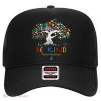 Tree Of Life Autism Awareness Month Puzzle ASD Supporter Hat thumb 0