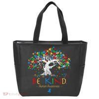 Tree Of Life Autism Awareness Month Puzzle ASD Supporter Tote Bag thumb 0