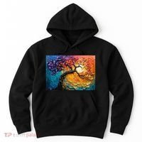 Tree Of Life Oil Painting Hoodie thumb 0