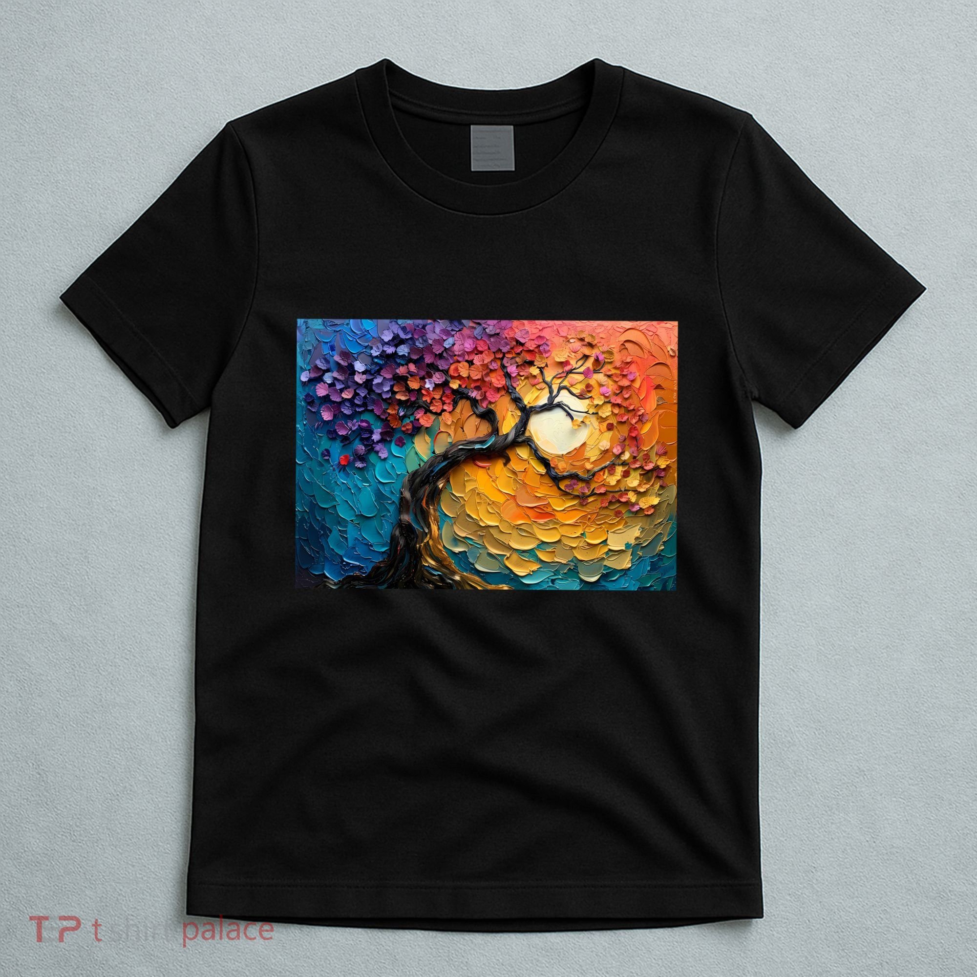 Tree Of Life Oil Painting T-Shirt