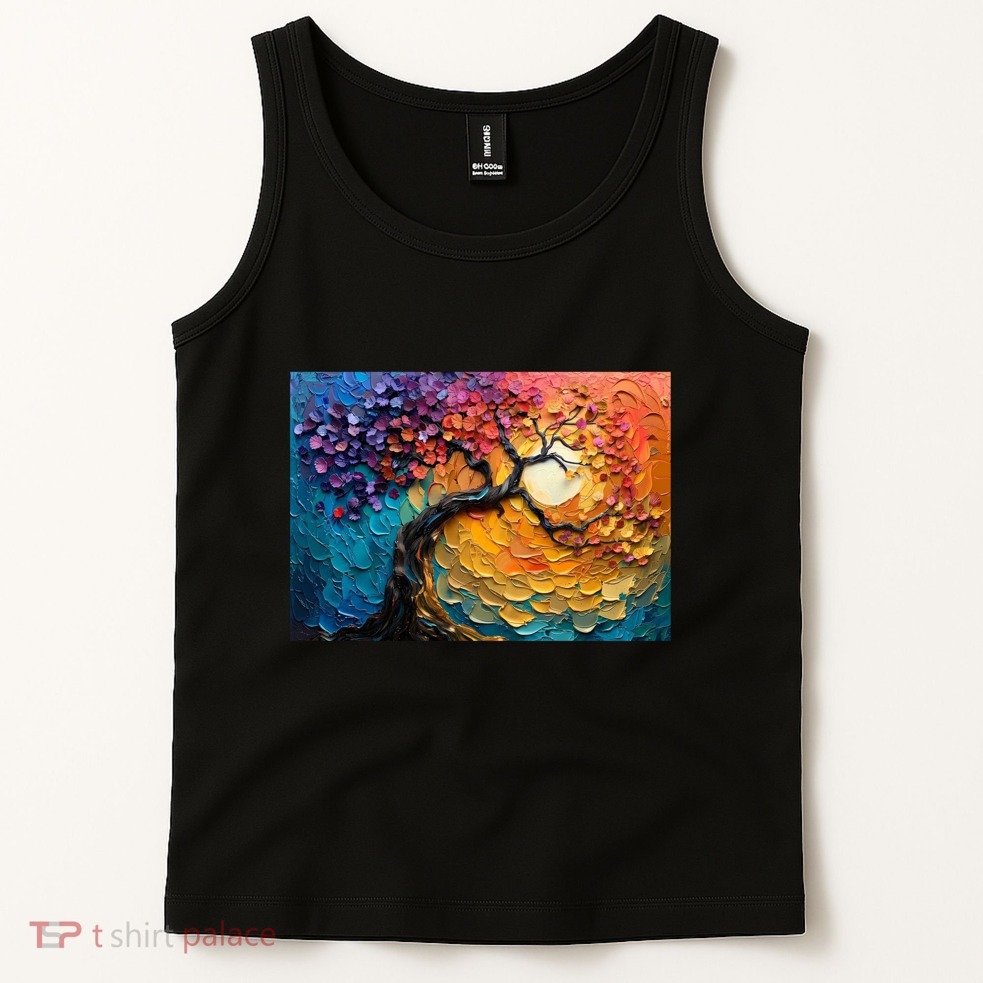 Tree Of Life Oil Painting Tank Top