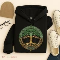 Tree Of Life Yggdrasil Hoodie thumb 4