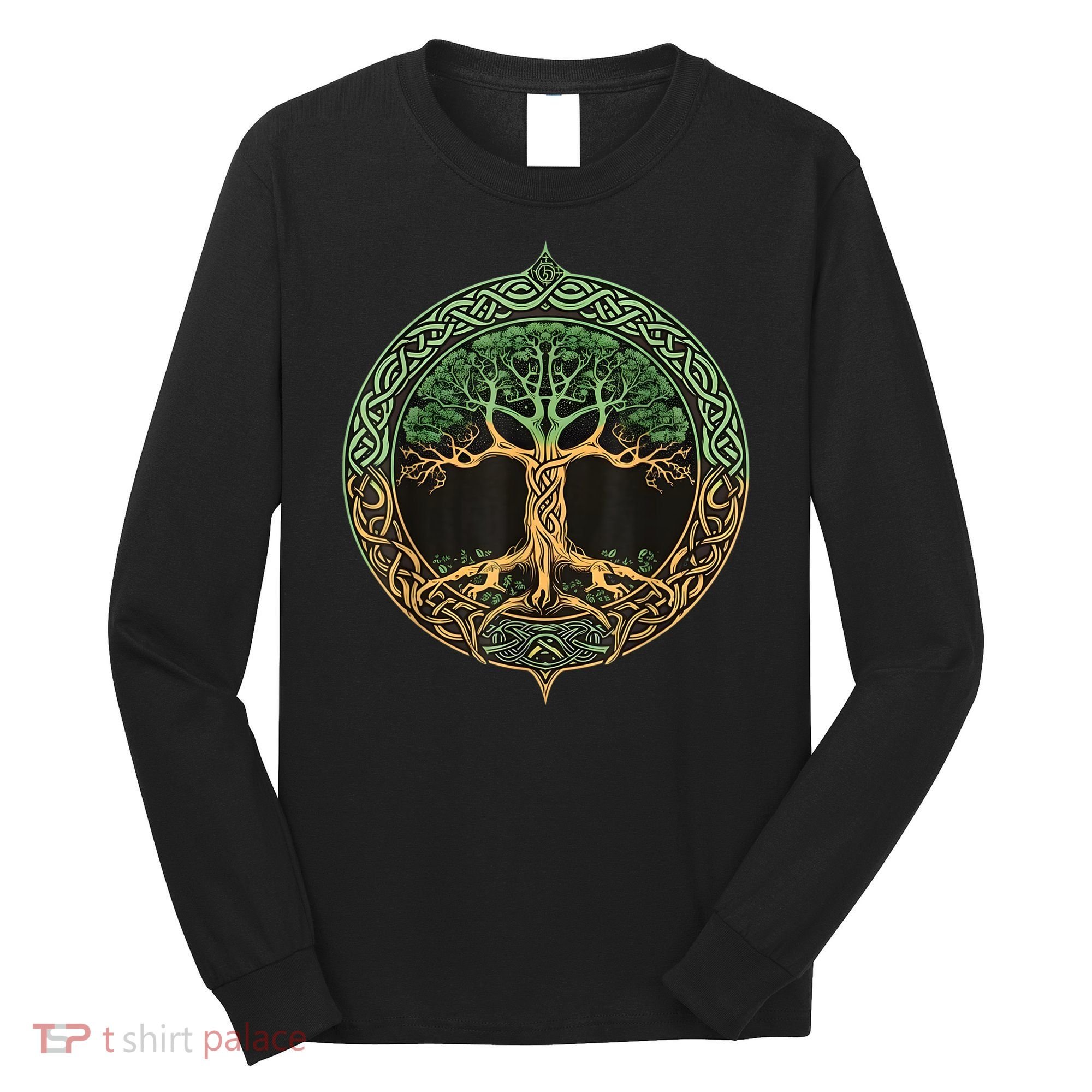 Tree Of Life Yggdrasil Long Sleeve Shirt