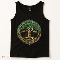 Tree Of Life Yggdrasil Tank Top thumb 2