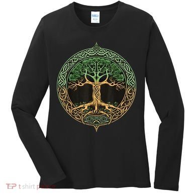 Tree Of Life Yggdrasil Women's Long Sleeve Shirt