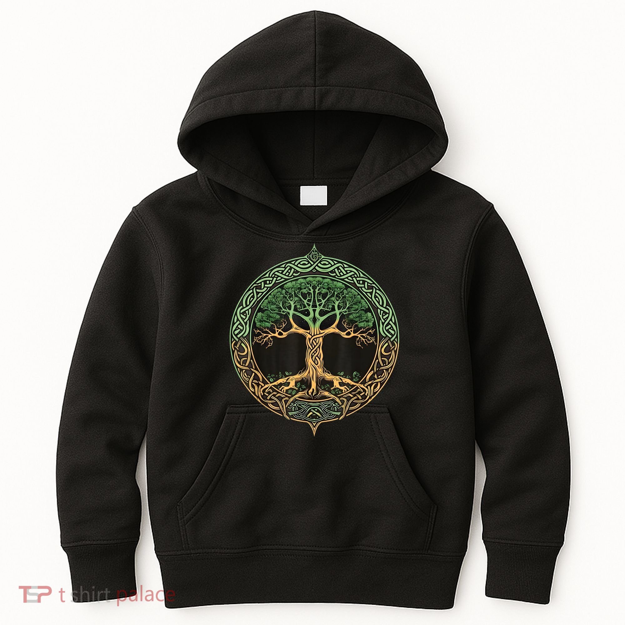 Tree Of Life Yggdrasil Kids Hoodie