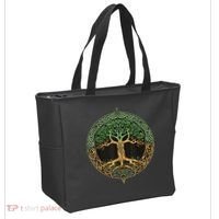 Tree Of Life Yggdrasil Tote Bag thumb 2