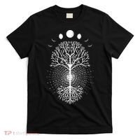 Tree Of Life Moons Phases Cool Meditation Yoga Lover Gift T-Shirt thumb 0