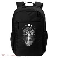 Tree Of Life Moons Phases Cool Meditation Yoga Lover Gift Backpack thumb 0