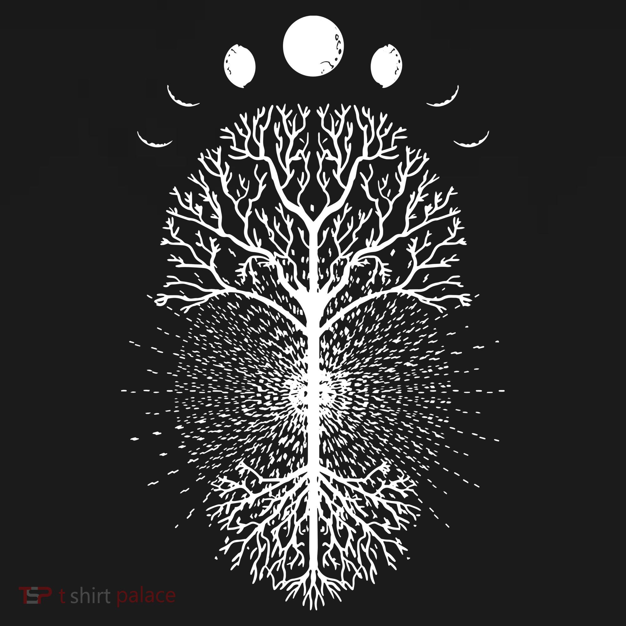 Tree Of Life Moons Phases Cool Meditation Yoga Lover Gift Kids Sweatshirt