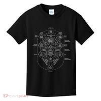 Tree Of Life Kabbalah Esoteric Judaism 10 Sephirot Kids T-Shirt thumb 0