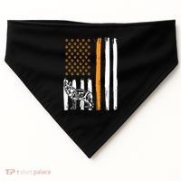 Thin Orange Line Dog Handler SAR K9 Search And Rescue USA-Made Doggie Bandana thumb 0