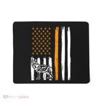 Thin Orange Line Dog Handler SAR K9 Search And Rescue Mousepad thumb 0