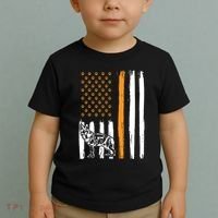 Thin Orange Line Dog Handler SAR K9 Search And Rescue Toddler T-Shirt thumb 2