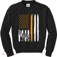 Thin Orange Line Dog Handler SAR K9 Search And Rescue Kids Sweatshirt thumb 0
