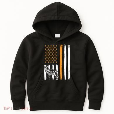 Thin Orange Line Dog Handler SAR K9 Search And Rescue Kids Hoodie