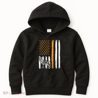 Thin Orange Line Dog Handler SAR K9 Search And Rescue Kids Hoodie thumb 0