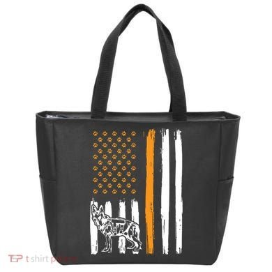 Thin Orange Line Dog Handler SAR K9 Search And Rescue Tote Bag