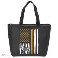 Thin Orange Line Dog Handler SAR K9 Search And Rescue Tote Bag thumb 0