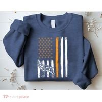 Thin Orange Line Dog Handler SAR K9 Search And Rescue Sweatshirt thumb 2