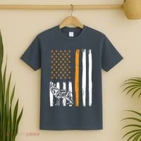 Thin Orange Line Dog Handler SAR K9 Search And Rescue T-Shirt thumb 2
