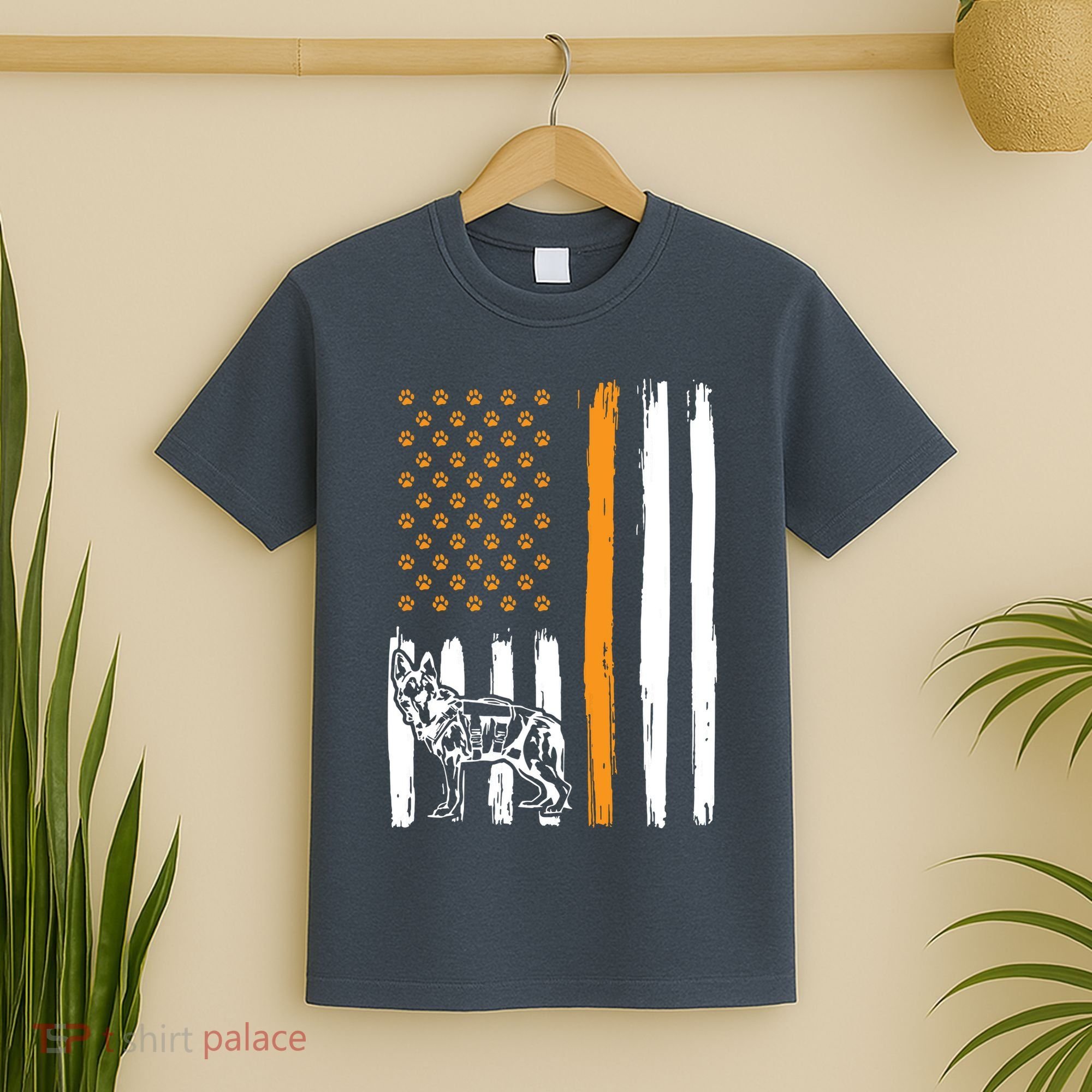 Thin Orange Line Dog Handler SAR K9 Search And Rescue T-Shirt